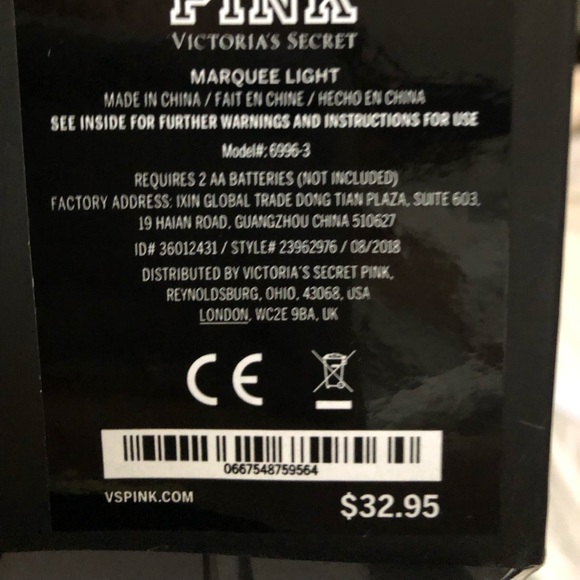 NWT PINK dog Marquee Light - Picture 4 of 4